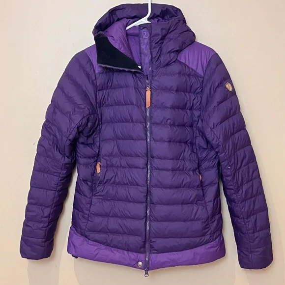 Fjallraven Keb Touring Down Puffer Jacket - Women's Size M - Purple - Picture 4 of 16